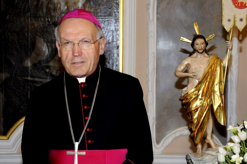 Nadškof Anton Stres - foto - Janez Platiše