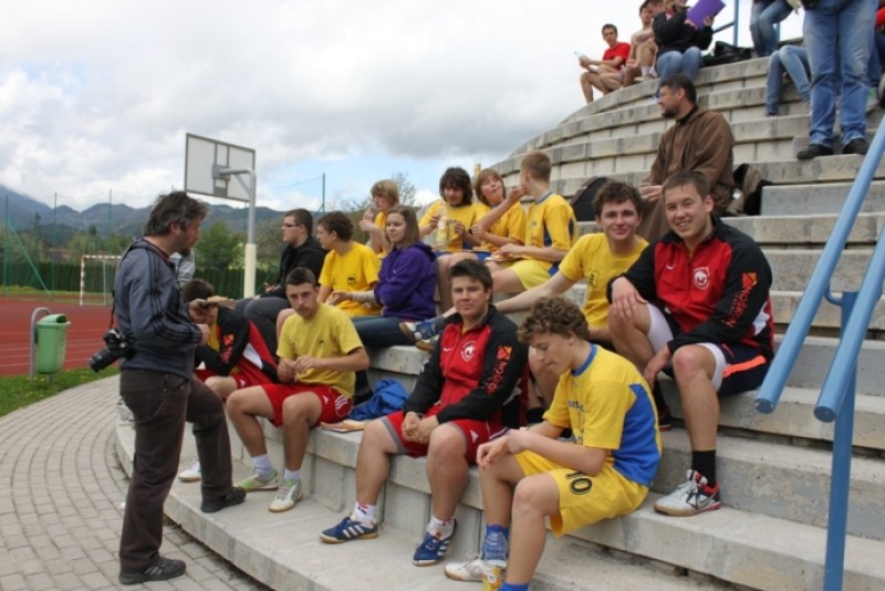 Nogometna ekipa na posvetu - Škofijafe(j)st 2012 (Avtor: Škofija Celje)
