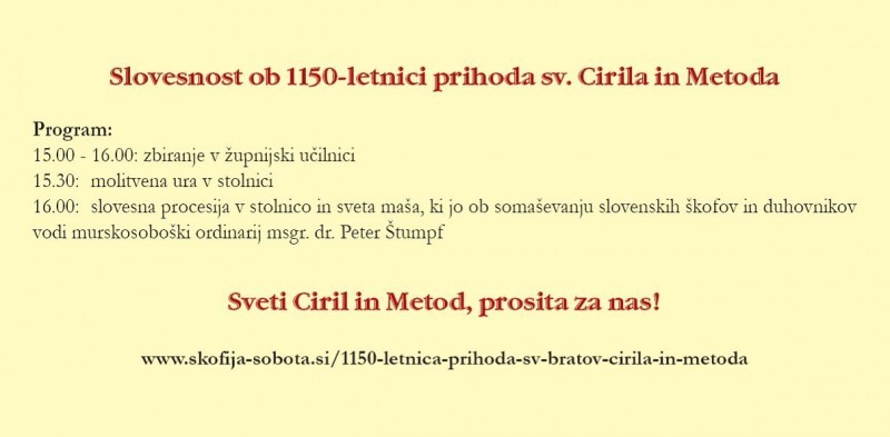 Sv. Ciril in Metod v Radencih