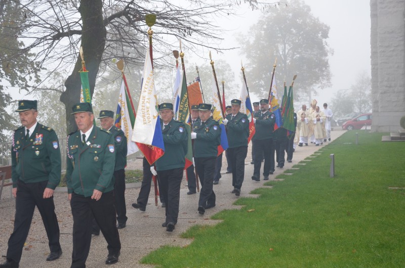 Maša za domovino ob obletnici odhoda zadnjega vojaka JLA iz Slovenije na Sveti Gori.