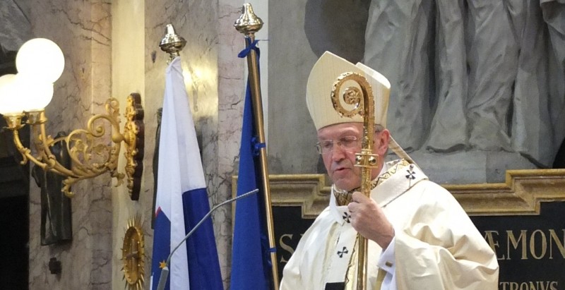 Ljubljanski nadškof metropolit in predsednik Slovenske škofovske konference msgr. dr. Anton Stres