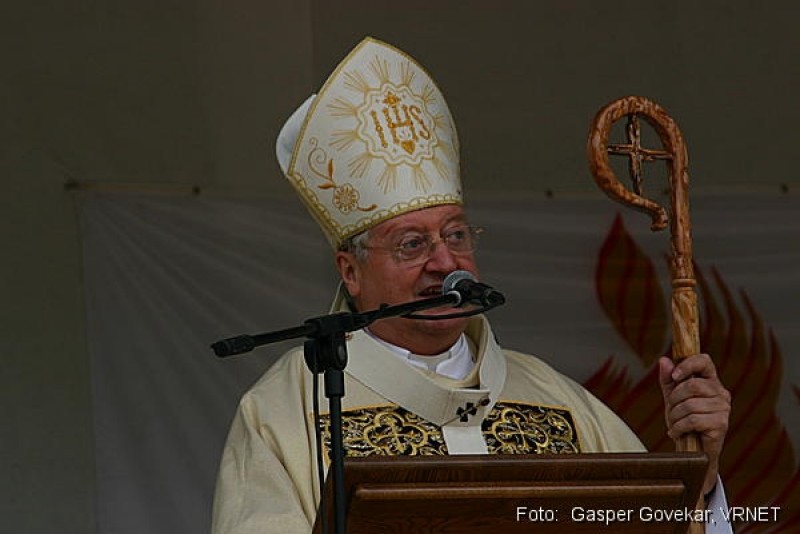 Upokojeni ljubljanski nadškof msgr. Alojz Uran