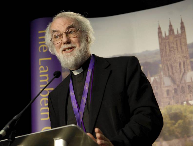 Anglikanski nadškof v Canterburyju Rowan Williams