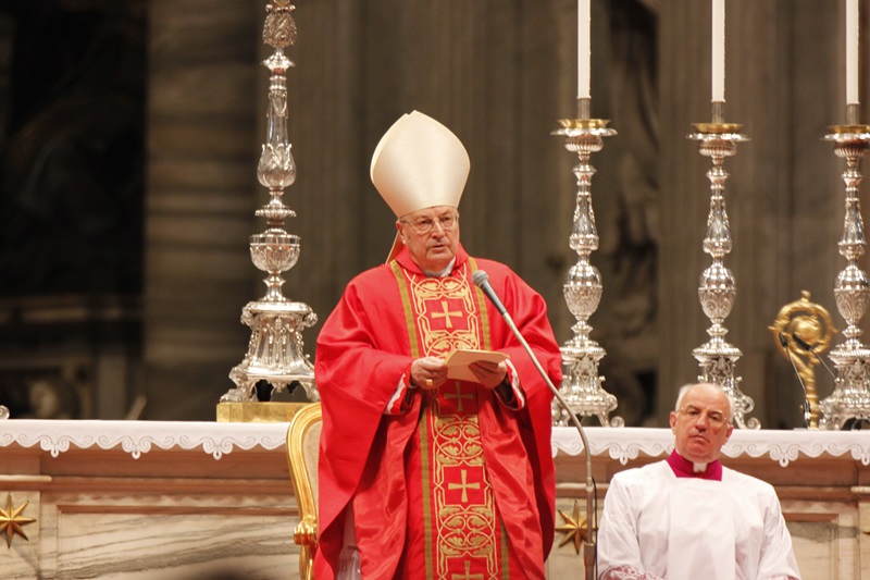 Kardinal Angelo Sodano - foto - p. Robert Bahčič