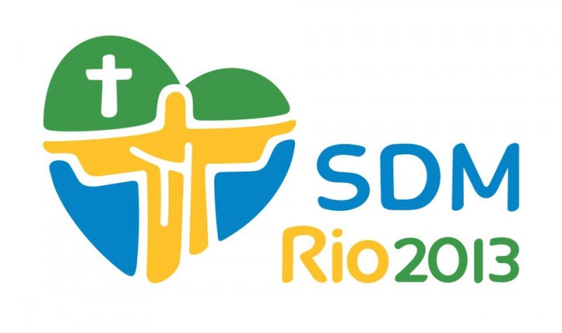 Logo svetovnega dneva mladih v Rio de Janeiru