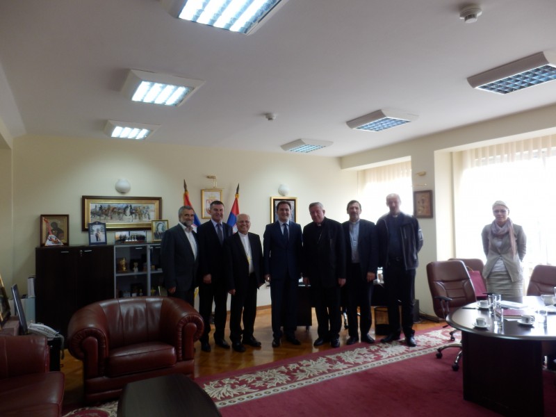 Slovenska delegacija na uradnem obisku pri srbskem ministru za pravosodje