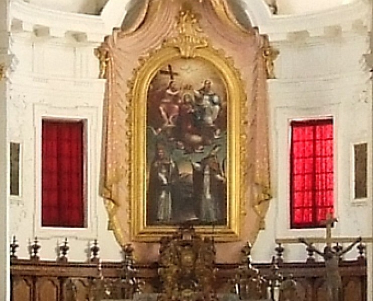 Oltarna slika v koprski stolni cerkvi Marijinega vnebovzetja