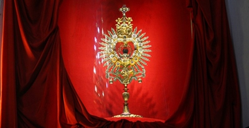 Relikvija presvete Jezusove Krvi v Ludbregu - Foto: Radio Ognjišče