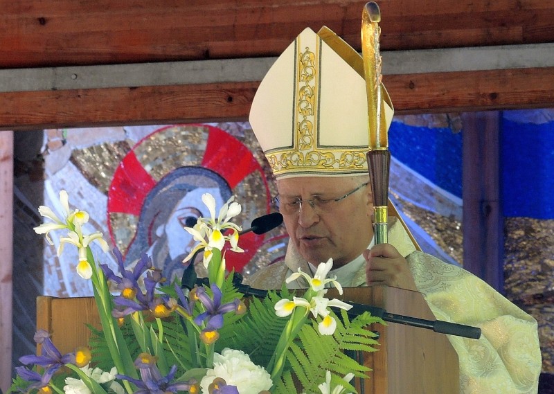 Novomeški škof in predsednik SŠK msgr. Andrej Glavan - Foto: Radio Vatikan