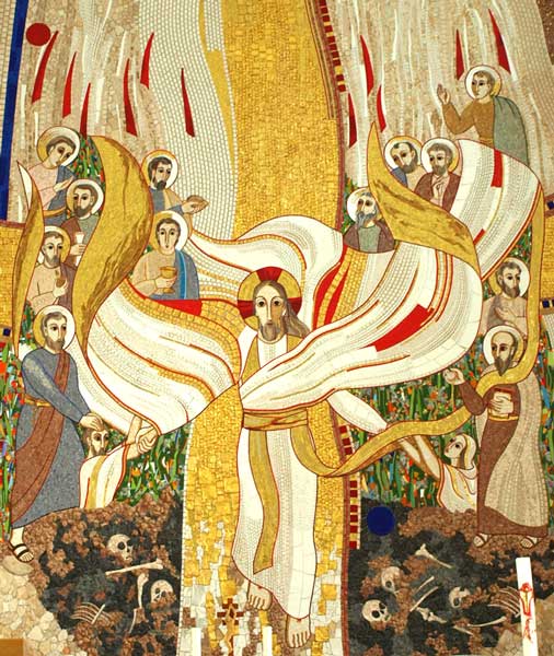 Kristusovo vstajenje - Zavod sv. Stanislava v Ljubljani - Marko Ivan Rupnik