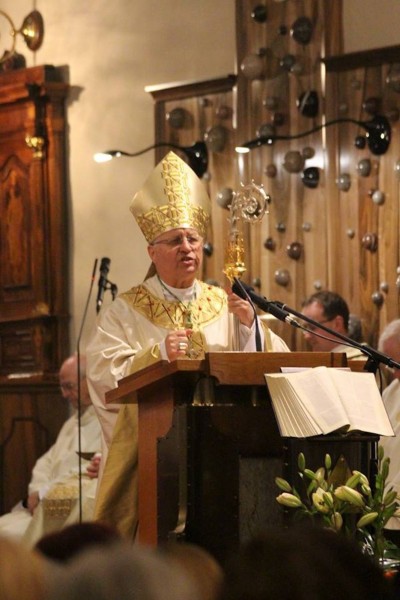 msgr. Andrej Glavan, novomeški škof - Foto Radio Ognjišče
