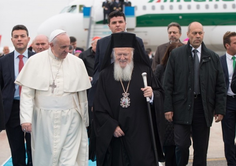 Papež Frančišek in ekumenski patriarh Bartolomej