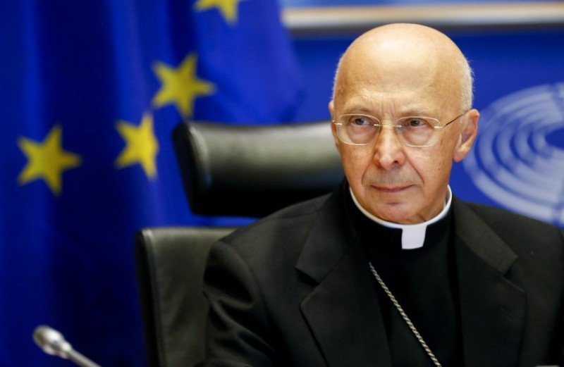 Predsednik Sveta evropskih škofovskih konferenci (CCEE) kard. Angelo Bagnasco - Foto: AgenSIR