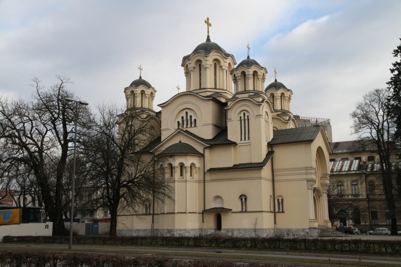 Srbska pravoslavna cerkev sv. Cirila in Metoda v Tivoliju - Foto: Družina
