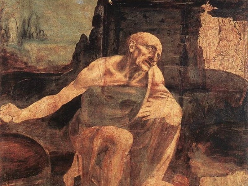 Leonardo da Vinci, sv. Hieronim