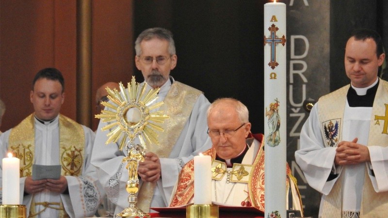 Protipotresna pobožnost pri sv. Jožefu v Ljubljani leta 2018 - Foto: Vir: Vatican News - slovenska redakcija