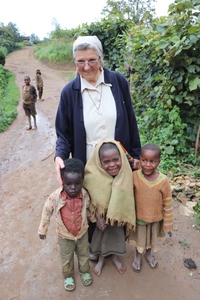 s. Anka Burger, misijonarka v Ruandi - Foto: Jana Lampe
