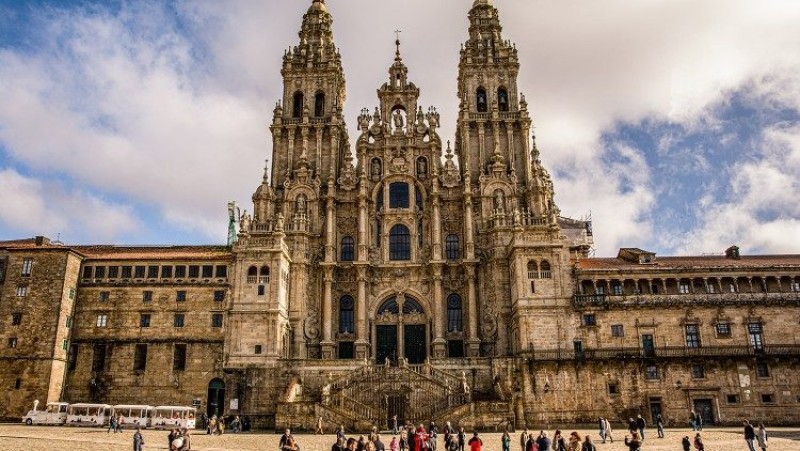 Katedrala sv. Jakoba v Santiagu de Compostela v Španiji; Foto: Vatican News