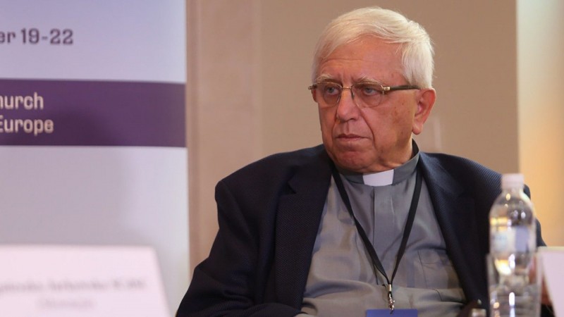 Pater Adam Žak na konferenci v Varšavi - Foto: Vatican News