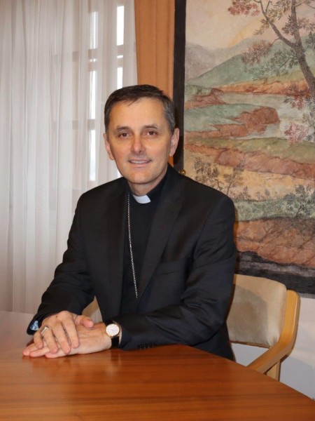 Msgr. dr. Andrej Saje, novomeški škof in predsednik Slovenske škofovske konference