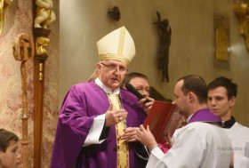 Pridiga nadškofa Stanislava Zoreta pri sveti maši ob plenumu Škofijske karitas Ljubljana