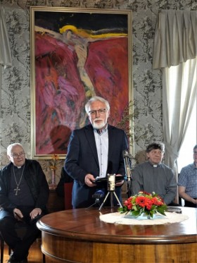 Silvester Gaberšček predstavil goste na medreligijskem forumu v Kopru